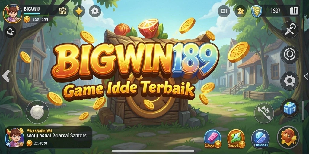 Tampilan gameplay Idle yang menarik dan penuh warna dalam BIGWIN189.